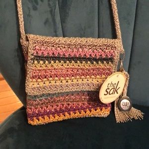 The Sak crochet crossbody.